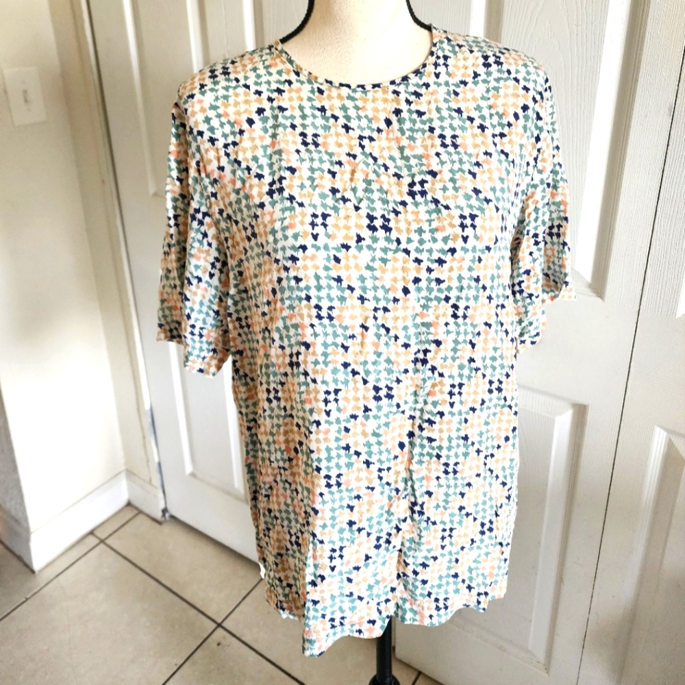✨️Jacqueline Ferrar Silk Blouse